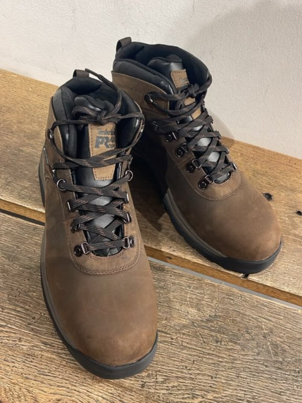TIMBERLAND MEN'S HOMMES VALU FLUME WORK ST WP MD BROWN 1A1Q8V-214 ALL SIZES